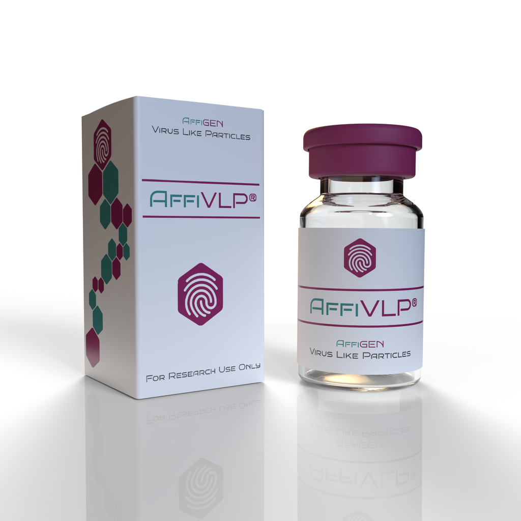 AffiVLP® Chimeric H5N1 VLP (gag(retrovirus); NA (A/chicken/Egypt/121/2012); HA (H5N1 A/chicken/Germany/2014 (clade 2.3.4.4); HA (H5N1 A/chicken/West Java/Subang/29/2007 (clade 2.1.3); HA (H5N1 A/chicken/Egypt/121/2012 (clade 2.2.1) Proteins)